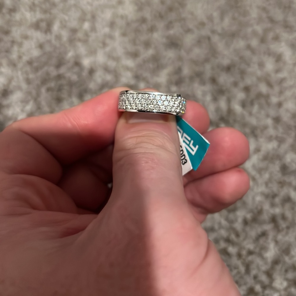Mens Effy diamond ring. - Picture 6 of 6